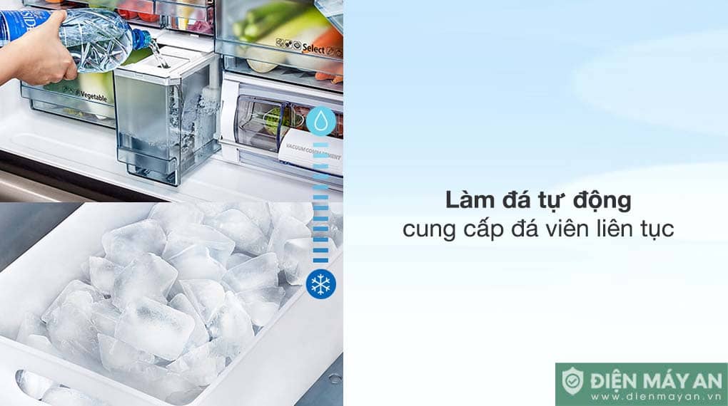 Tủ lạnh Hitachi Inverter 645 lít Multidoor R-WB700VGV4 GMG